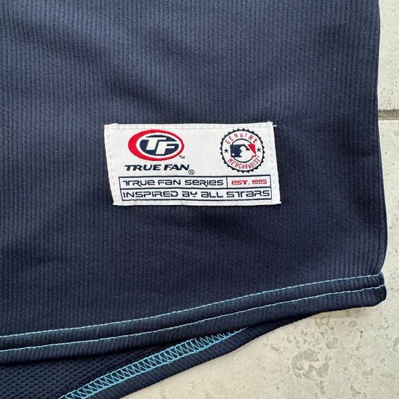 Tampa Bay Rays Fan Baseball MLB Jersey Men’s Size XL Blue - Picture 2 of 7